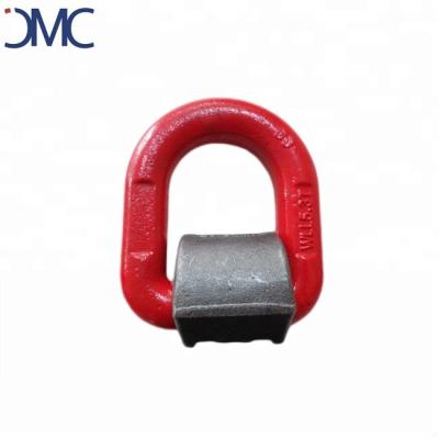 China Wholesale Forged Metal D Ring Wire Rope Fittings With Wraps for sale