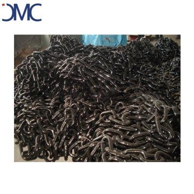 China Marine Anchor Stud Chain Black Painted Grade U2 U3 for sale