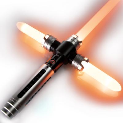 China Durable Christmas LGT SABERSTUDIO Damien Blade Heavy Duel Fighting Lightsaber Support Damien Blade RGB Color Xenopixel Board Cross Guard Laser Swords for sale