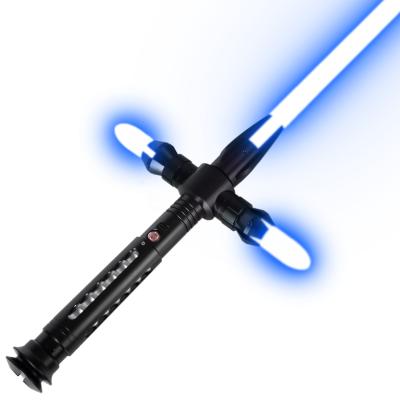 China 2021 Durable Xenopixel Board Cross Blade RGB Color Cross Guard Laser Sword Toys LGT SABERSTUDIO Lightsaber Xmas Heavy Dueling Support Handle for sale