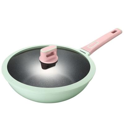 China Viable Medical Stone Pan Household Induction Cooker Nonstick Pan Gas Universal Nonstick Cooking Pan from SSGP for sale