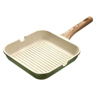 China SSGP Sustainable Place Pan Home Breakfast Pancake Omelet Steak Nonstick Medical Stone Stone Frying Pan for sale