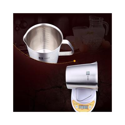 China Viable Hot Sale High Quality Measuring Cups 2000ml Logo Custom Cup Stainless Steel for sale