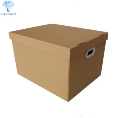 China Matt Lamination Corrugated Cardboard Boxes 5mm 7mm Heaven And Earth Box for sale