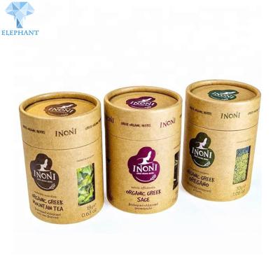 China Customized Printed 1.2mm Kraft Round Cardboard Box Offset Printing for sale