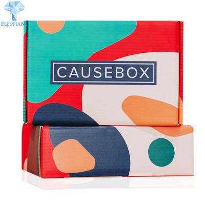 China Custom Recycled Foldable Price Best Full Color Printing Corrugated Shoe Packaging Mailer Boxes for sale