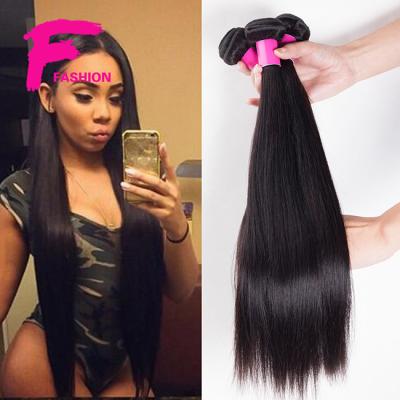 China 6A quality Brazilian hair Brazilian virgin hair straight unprocessed human hair Brazilian for sale