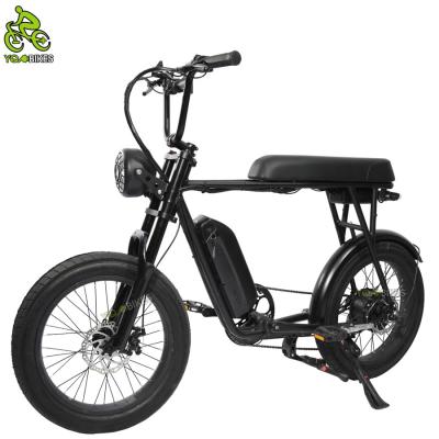 China YQEBIKES Alloy Aluminum Super Powerful Off Road 73 Inch 750w 2 Wheel Electric Bike 26 Long Distance Tire Fat Bikes Electric Bicycle CE for sale