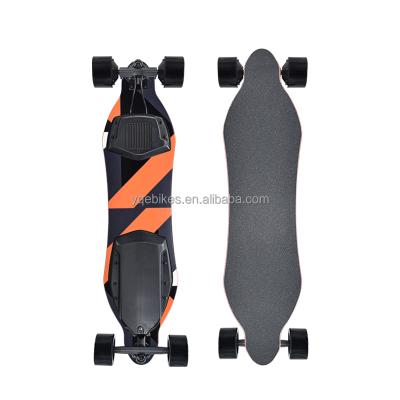 China 1200W*2 Motor Belt Drive Pro Deck Off-Road Electric Skateboard Longboard Skate Board Skateboard Y-FB01 for sale