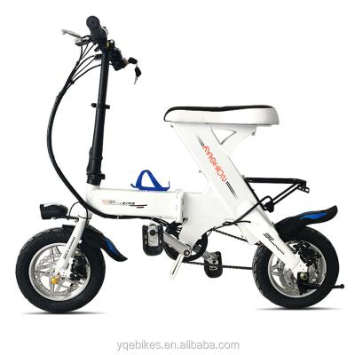 China Aluminum Alloy OEM Bid Mini Electric Bike 240w Gear Motor Electric Folding Bicycle From Manufacturer for sale