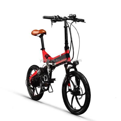 China Aluminum top selling products in Alibaba 20 inch folding electric bike for sale