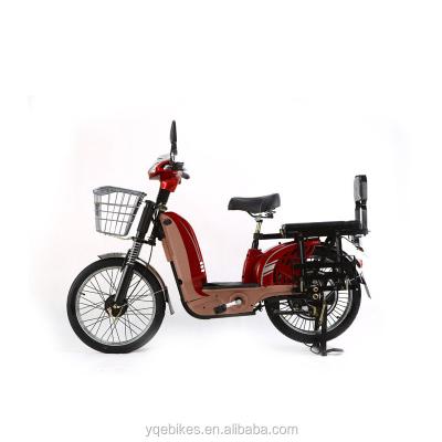 China Aluminum Cargo Bike e Loading Electric Bicycle With Pedal Assist For Transport Goods for sale