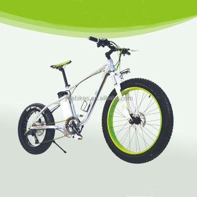 China Aluminum Alloy New Products 26 Inch 48V Lithium Battery Fat Bike Luxury Brushless Electric Mountain Bike for sale