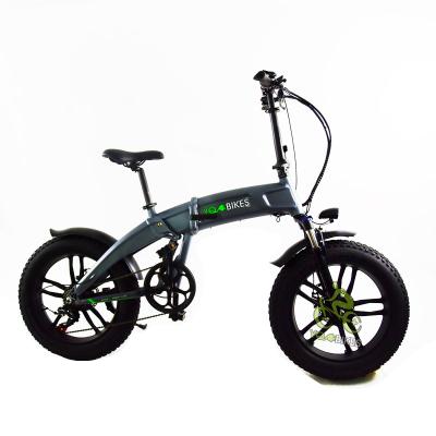 China Standard hidden battery alloy wheel 250W48V folding electric fat bike bicycle for sale