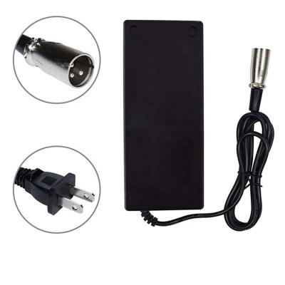 China 42V 54.6V 2A 3A 4A 5A 100V 240V electric scooter charger charging support with Au US UK plug port for sale