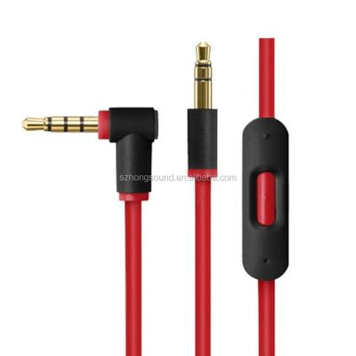 China COMPUTER Wholesale 3.5mm Volume Control Audio Cable With MIC for sale