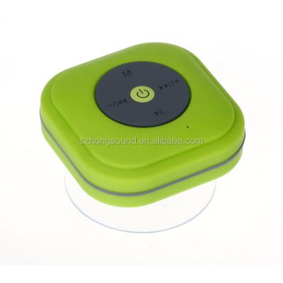 China Mini Silicone Suction Cup Design Waterproof Shower Speakers with Handsfree Function for sale