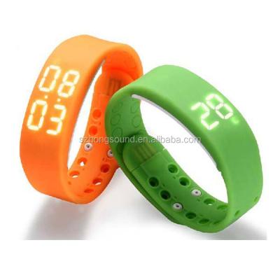 China Bluetooth S1 Andriod and IOS Support Sports Smart Wristband Wireless Wrist Band with Silicone Material for sale