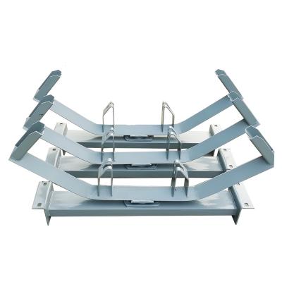 China Conveyor System Best Seller Belt Conveyor Tray Waiting Roller Station Support Frame / Bracket Conveyor Roller Frame for sale