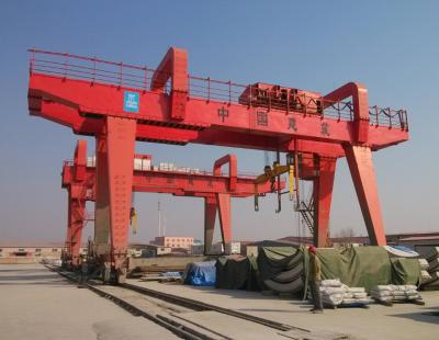 China Steel Products Rail Mounted Gantry Cranes 1-500T Lifting Capacity Industrial Terminal Crane for sale