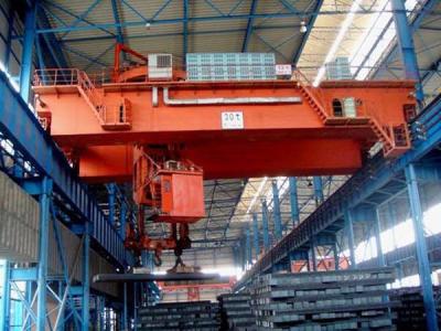 China 9-30m Steel Metallurgical Crane with 1-500T Lifting Capacity and Remote Control for sale