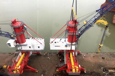 China China Made Grab Ship Unloader For Bulk Cargo Unloading for sale