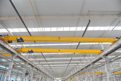 China European Industrial Overhead Crane 5 Tons Single Girder With Customizable Tonnage for sale