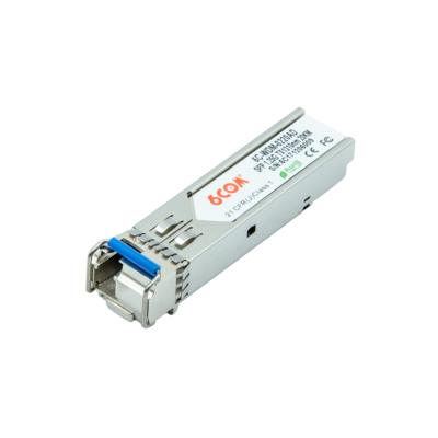 China Optical fiber 1.25g SFP 1310/1550nm 20km with LC connector 1000base SFP Bidi transceiver module SFP 6C-WDM-0220AD for sale