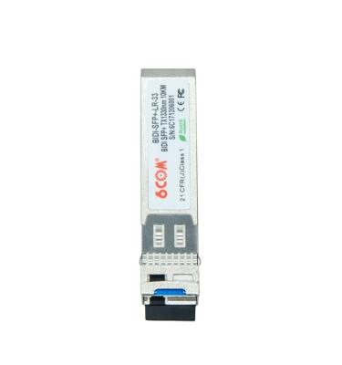 China Telecom 10G BIDI SFP+LR SFP+ Fiber Optic Transceiver Model for sale