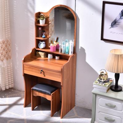 China (Other)Adjustable Wooden Dresser Bedroom Makeup Vanity Table Wholesale Mirrored Dressing Mirror Furniture for sale