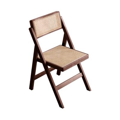 China (Height) Adjustable Rattan Solid Wood Chair For Restaurant Hotel Home Furniture for sale