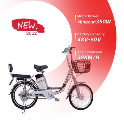 China Aluminum alloy hottest and best electric bicycle with battery foldable removable riding bike 36v max range 45-55km for sale