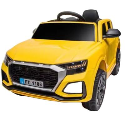 China 2 opening car best price new design 6v children door electric car outdoor children kids for sale