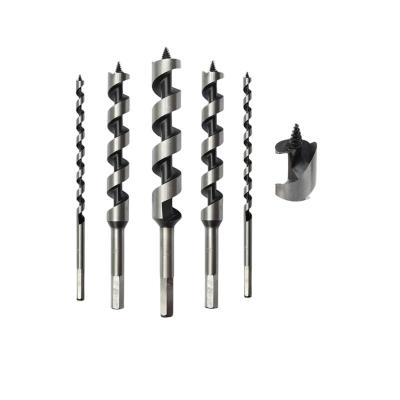 China Soft Wood Screw Point Leg Hex Auger Wood Drill Bit for Wood Beam Drilling Brocas agua perforar de pozos de Para de brocas for sale