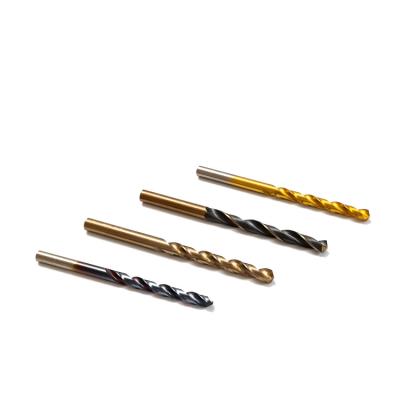 China Metal Drilling 1-32mm Cobalt HSS Cobalt Shank Twist Drill Bit Carbide Straight Shank Twist Drill Bits for sale