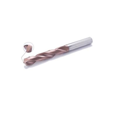 China Metal Drilling Extended Hard Integral Carbide Torsion Drill Super Coated High Hardness Stainless Steel Drill for sale