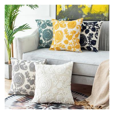 China PORTABLE Innermor jacquard cushion cover home decorative for sofa 3d cushion cover ready made for sale