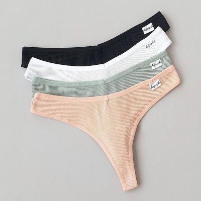 China 2022 Women Panties Antibacterial Antibacterial Seamless Panties OEM Size Panties Sexy Seamless Custom Thong With Various Colors for sale