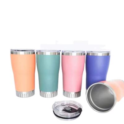 China 20oz Disposable Customized Double Water Bottle Stainless Steel Travel Vacuum Sports Water Bottle Sublimation Wine Glass Vacuum for sale