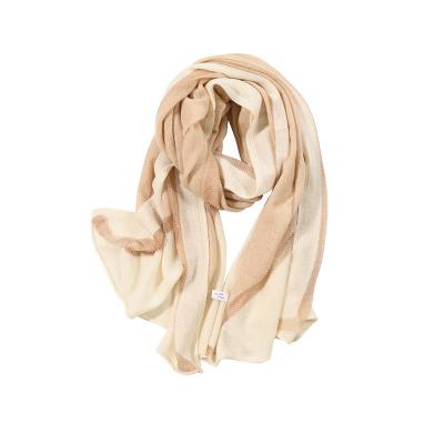 China Medium Cashmere Knitting Multifunctional Spun Gold Crochet Scarf Cashmere Scarf Shawl for sale