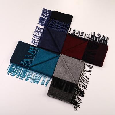 China Plaid Tartan Design Inner Mongolia Cashmere Stole Pure Mongolian Cashmere Scarf for sale