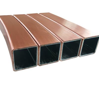 China Tp2 / Silver Copper Rectangular Casting Ccm Copper Mould Tube from Copper Pipes Supplier à venda