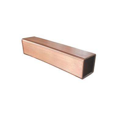 China Factory Supply Thin Wall Square chrome Copper Mould Tube For Ccm for sale