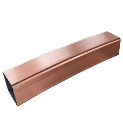 Cina High quanlity 80*80mm Copper mould tube manufacturer square billet in vendita