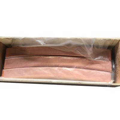 China Factory direct sale Copper Mould tube R9m Square Copper Tube Price For Ccm for sale