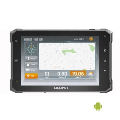 China Lilliput PC-7146 7 Inch IP64 Vehicle Android Waterproof Waterproof Tablet SIM Slot With 3G/4G/Wi-Fi/GPS/ACC/GPIO Optional OBD-II and J1939 for sale