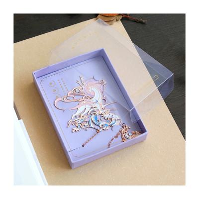 China Fresh Creative Chinese Style Brass Classical Student Landmark China Metal Prizes Cute Small Cultural Birthday Gift for sale