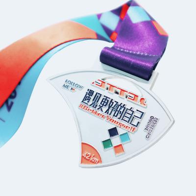 China Nonprofit Organizations Team Marathon Metal Medal Custom Games Event Medal Trophy Customization for sale