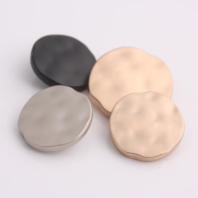 China High End Decorative 3D Coat Anorak Coat Shirt Unisex Irregular Round Metal Bump Button for sale