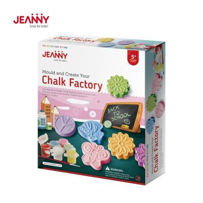 China 2020 Original Design Jeanny's Educational Toys Kids Teach Toddler Learning Kit Mold And Paint Chalk DIY Kit for sale